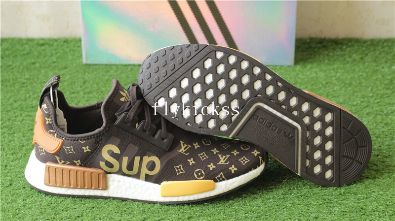 Supreme LVS X Adidas NMD XR1 PK Brown